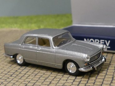 1/87 Norev Peugeot 404 1968 Metallic Grey 474449