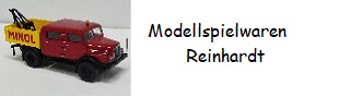 Modellspielwaren Reinhardt-Logo