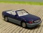 Preview: 1/87 Wiking MB 500 SL Cabrio dunkelblau 142 2 B