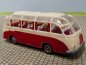 Preview: 1/87 Brekina Setra S6 hellelfenbein/rot 56022