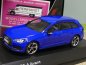 Preview: 1/43 I-Scale Audi RS 4 Avant Nogaro Blue