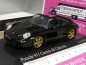 Preview: 1/43 Minichamps Porsche 911 Carrera 4S Cabriolet schwarz Felgen gold 400 065331