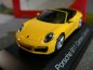 Preview: 1/43 Herpa Porsche 911 C Carrera Cabriolet 991 II racing gelb 071024