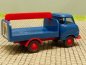 Preview: 1/87 Wiking Hanomag Kurier Getränkewagen blau/rot