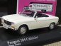 Preview: 1/43 Minichamps Peugeot 304 Cabrio 1972 weiß 400 112731