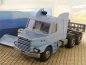 Preview: 1/87 Herpa Scania Hauber 3achs Zugmaschine hellblau metallic