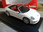 Preview: 1/43 Herpa Porsche 911 Carrera S Cabriolet weiß SONDERPREIS 29,99 €