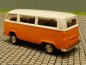 Preview: 1/87 Brekina VW T2 Bus elfenbein-orange deluxe 3305