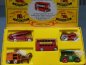 Preview: Matchbox 40 Jahre Set von 1988 # Feuerwehr-Kutsche-DD Bus-Walze-Traktor 30142