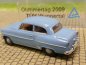 Preview: 1/87 Brekina Opel Olympia Limousine hellblau TÜV Wuppertal 2009