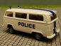 Preview: 1/87 Brekina VW T2 Police Dachstreifen blau Belgien Bus 3311