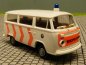 Preview: 1/87 Brekina VW T2 Rijkspolitie NL rot/weiß Bus