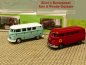 Preview: 1/87 Brekina # 2110 + 2111 VW T1 Woodstock + Alice's Restaurant Set