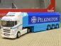 Preview: 1/87 Herpa Scania R 09 HL Pilkington Glastransporter-Sattelzug 156899