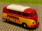 Preview: 1/87 Brekina # 0427 VW T1 b PINDER Circus Bus Dormobildach