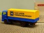 Preview: 1/87 Wiking MB 1317 Van Leer Verpackungen Planen LKW 0437 01