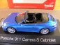 Preview: 1/43 Herpa Porsche 911 Carrera S Cabrio blau metallic