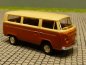 Preview: 1/87 Brekina VW T2 hellbeige/braun de Lux Bus