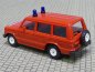 Preview: 1/87 Rietze Mitsubishi Pajero Feuerwehr Einsatzleitwagen 50352 rot