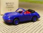 Preview: 1/87 Wiking Porsche Carrera 4 Cabrio dunkel ultramarin 165 03 B