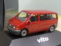 Preview: 1/87 Herpa MB Vito Bus dunkelrot