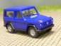 Preview: 1/87 Herpa MB G Klasse blau