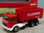 Preview: 1/87 Herpa MAN F8 Abrollcontainer-LKW Feuerwehr 310963