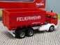 Preview: 1/87 Herpa MAN F8 Abrollcontainer-LKW Feuerwehr 310963