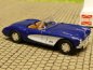 Preview: 1/87 Busch Chevrolet Corvette Cabrio dunkelblau 45404