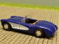 Preview: 1/87 Busch Chevrolet Corvette Cabrio dunkelblau 45404