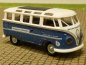 Preview: 1/87 Brekina # 2224 VW T1 Samba Blaguss Reisen blau Sondermodell