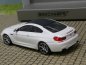 Preview: 1/87 Minichamps BMW M6 Coupe 2015 weiß 870 027300