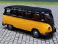 Preview: 1/87 Brekina # 1603 VW T1b Samba schwarz/orange Economy 31824