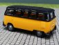 Preview: 1/87 Brekina # 1603 VW T1b Samba schwarz/orange Economy 31824