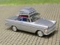 Preview: 1/87 Brekina Opel Rekord P2 Coupe silber Dach dunkelrot mit Gepäck 20129