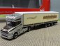 Preview: 1/87 Herpa Scania Hauber TL Gardinenplanen-SZ mit Bordwänden Van der Heijden 314688