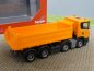 Preview: 1/87 Herpa Scania XT17 Meiler 4-achsiger Dreiseitenkipper orange 316996