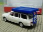 Preview: 1/87 Herpa Wartburg 353 `66 Tourist mit Dachzelt ( Fahrzustand ) 420549-002