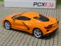 Preview: 1/87 PCX Chevrolet Corvette (C8) Stingray orange 870675