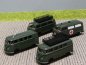 Preview: 1/87 Brekina # 1912-1913 Set VW T1 2x + VW T2 2x Militär Schweiz CH 99289