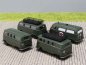 Preview: 1/87 Brekina # 1912-1913 Set VW T1 2x + VW T2 2x Militär Schweiz CH 99289