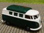 Preview: 1/87 Brekina # 1947 VW T1 b Camper Hubdach geschlossen weiß/grün BulliKartei Sondermodell