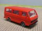 Preview: 1/87 Wiking VW LT 28 Bus rot Chassis schwarz 302 3 A