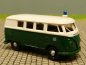 Preview: 1/87 Brekina # 0301 VW T1 b Polizei weiß/grün Bus 3167