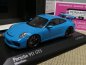 Preview: 1/43 Minichamps Porsche 911 GT3 2016 blau 1of 504 pcs 410 066022