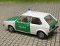 Preview: 1/87 Brekina VW Golf I Polizei weiss/grün 25506