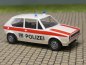 Preview: 1/87 Brekina VW Golf I Polizei Zürich, Wappen, weiss, roter Seitenstreifen