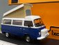 Preview: 1/43 IXO VW T2 Camper Westfalia weiß/blau