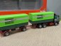 Preview: 1/87 Herpa MB SK Gras Spedition Wechselplanen-Hängerzug