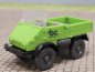 Preview: 1/87 Wiking Unimog 411 100 Jahre MB hellgrün